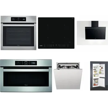 Set domácích spotřebičů WHIRLPOOL ABSOLUTE AKZ9 6230 IX + WHIRLPOOL WL S7260 NE + WHIRLPOOL AKR 62F LT K + WHIRLPOOL ABSOLUTE AMW 730 IX + WHIRLPOOL WIC 3C33 PFE + WHIRLPOOL ART 65031