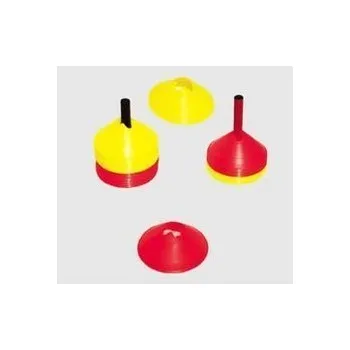 Sportovní kužel Vytyčovací mety 1ks s vykrojením Barva zboží: žlutá