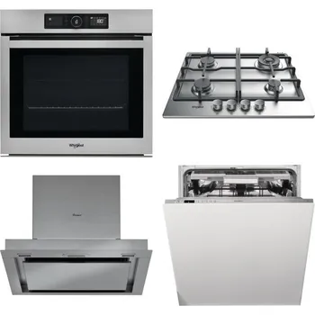 Set domácích spotřebičů WHIRLPOOL AKZ9 9480 IX + WHIRLPOOL TKRL 661 IX EU + WHIRLPOOL AKR 860 IX + WHIRLPOOL WIO 3T133 PLE