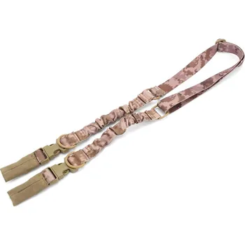 Airsoft Imperator Tactical Dvoubodový pružný popruh s odepínáním - Digital Desert