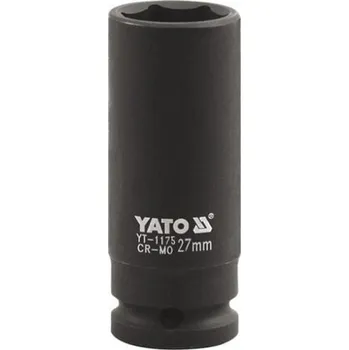 Nástavec 1" rázový prodloužený YATO 30 mm šestihranný