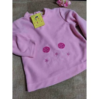 Dívčí mikina Dětská mikina vel.24 měsíců růžová