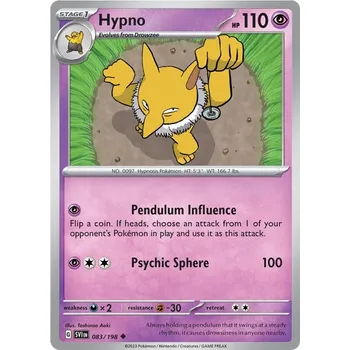 Sběratelská karetní hra Hypno 083/198 - Scarlet & Violet Typ karty: Non-Holo