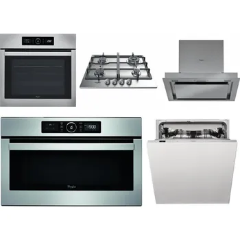 Set domácích spotřebičů WHIRLPOOL ABSOLUTE AKZ9 6230 IX + WHIRLPOOL TKRL 661 IX EU + WHIRLPOOL AKR 860 IX + WHIRLPOOL ABSOLUTE AMW 730 IX + WHIRLPOOL WIC 3C33 PFE