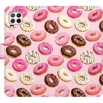 Pouzdro na mobilní telefon Flipové pouzdro iSaprio - Donuts Pattern 03 - Huawei P40 Lite