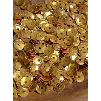 Flitry lomené Ø6 mm 10 g zlatá lesk