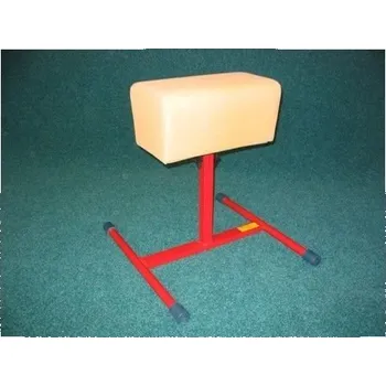 Gymnastika Gymnastická koza pevná výška 60 cm, umělá kůže