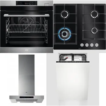 Set domácích spotřebičů AEG BSK782380M + AEG Mastery SpeedBurner HKB64420NB + AEG Mastery DBB5660HM + AEG Mastery GlassCare FSE73407P