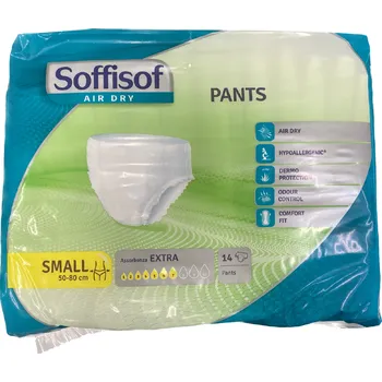 Inkontinenční kalhotky Plenkové kalhotky navlékací, vel. S, střední inkontinence, 1100 ml, 14 ks/bal. 00486