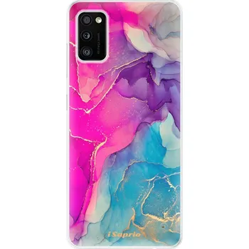 Pouzdro na mobilní telefon Odolné silikonové pouzdro iSaprio - Purple Ink - Samsung Galaxy A41