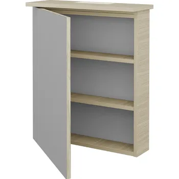 Koupelnový nábytek Dřevojas Jednodveřová galerka SANI GAO 60 - D04 Dub / Levé