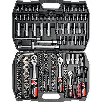 Sada nářadí Gola sada 1/2", 3/8", 1/4" + příslušenství 173 ks