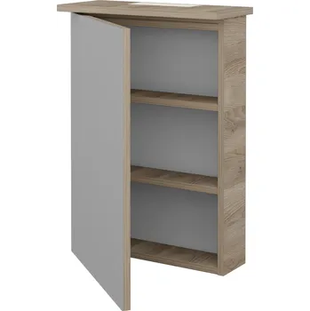 Koupelnový nábytek Dřevojas Jednodveřová galerka SANI GAO 50 - D17 Colorado / Levé