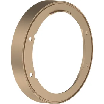 Hansgrohe KARTÁČOVANÝ BRONZ Prodlužovací rozeta Ø 150 mm