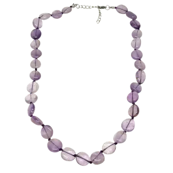 Náhrdelník Ametrínový náhrdelník - nepravidelné tvary (s chir. ocelí)