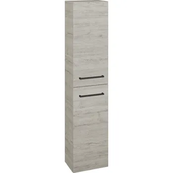 Koupelnový nábytek Dřevojas Vysoká skříň DOS SV1D2 35 - D05 Oregon / Úchytka T06 / D05 Oregon / Pravé