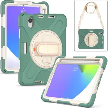 Pouzdro na tablet VSECHNONAMOBIL 57029 SOLID Ochranné pouzdro pro Apple iPad mini 2021 / iPad mini 2024 tmavě zelené