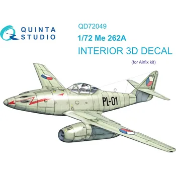 Plastikový model 1/72 Me-262A 3D-Printed&col. Interior (AIRF)