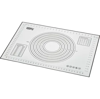 Váleček na těsto Pečící a pracovní podložka PAD 70 x 50 cm - GEFU (Silikonová Podložka na válení těsta 70 x 50 cm - GEFU)