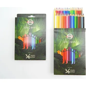 Pastelka Pastelky Kohinoor, 3595-36, 36 kusů, motiv DINO