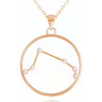 Náhrdelník Rose gold náhrdelník Stars BERAN Czech Crystal