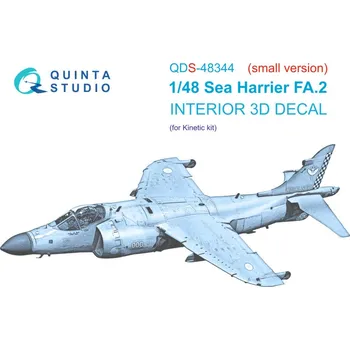 Plastikový model 1/48 Sea Harrier FA.2 3D-Printed&col.Int. SMALL