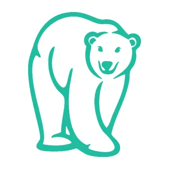 Samolepící dekorace SAMOLEPKA Lední medvěd 004 pravá (25 - tyrkysová) NA AUTO, NÁLEPKA, FÓLIE, POLEP, TUNING, VLASTNÍ TEXT, TISK, AUTOSAMOLEPKY.cz, POLEPY, OBRÁZEK, LOGO, SAMOLEPKY