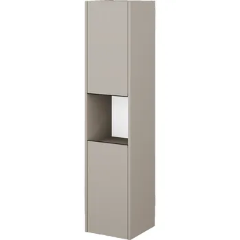 Koupelnový nábytek Dřevojas Vysoká skříň BONO SVD2O 35 - N07 Stone / Úchytka T33 / N07 Stone / Levé