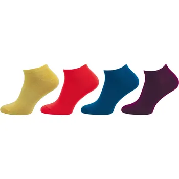 Dámské ponožky Dámské kotníkové ponožky NOVIA | 1134 - balení 4páry Velikost: 24-25 ( 37-38 )