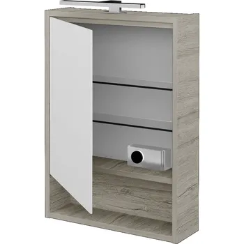 Koupelnový nábytek Dřevojas Jednodveřová galerka FOCUS GAOE 50 - D05 Oregon / Levé