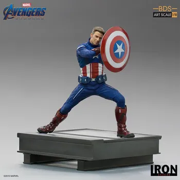Figurka Iron Studios socha Marvel: Avengers Endgame - Captain America 2023, měřítko 1:10, 19 cm