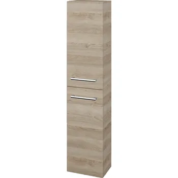 Koupelnový nábytek Dřevojas Vysoká skříň DOS SV1D2 35 - D17 Colorado / Úchytka T03 / D17 Colorado / Levé