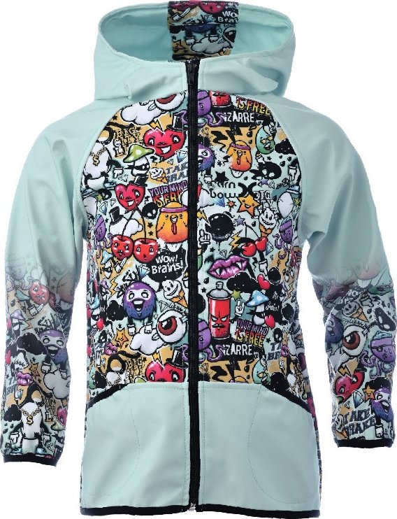 Dětská softshellová bunda – Street (Velikost bundy: 116)