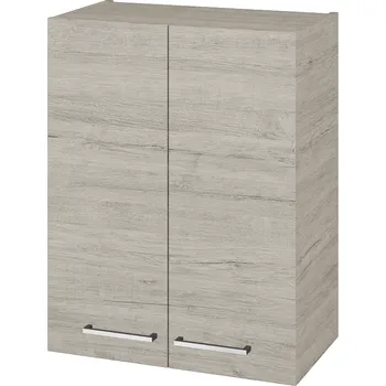 Koupelnový nábytek Dřevojas Horní skříňka DOS SYD2 60 - D05 Oregon / Úchytka T04 / D05 Oregon