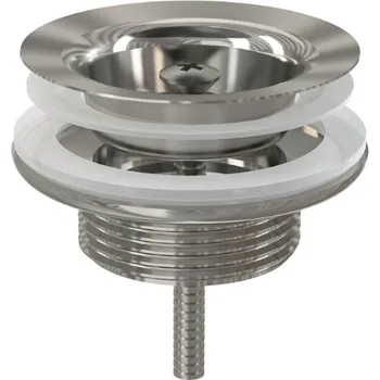 Sifon Dřevojas Průtoková výpusť pro umyvadla bez přepadu