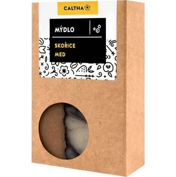 Mýdlo CALTHA Slavnostní CALTHA Tuhé mýdlo SKOŘICE a MED 100 g