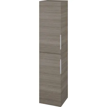 Koupelnový nábytek Dřevojas Vysoká skříň DOS SVD2 35 - D03 Cafe / Úchytka T05 / D03 Cafe / Pravé