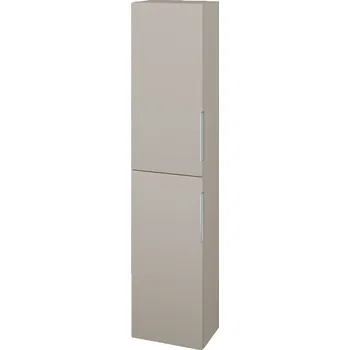 Koupelnový nábytek Dřevojas Vysoká skříň DOS SV1D2 35 - N07 Stone / Úchytka T05 / N07 Stone / Levé