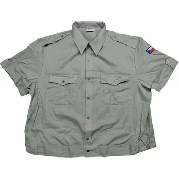 Pracovní oblečení ARMÁDNÍ ORIGINÁL AČR Bundokošile 97 zelená s krátkými rukávy AČR originál Velikost: 2/47-48 (170/47-48)