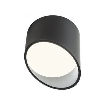 Redo Stropní LED svítidlo Uto, ø9cm Barva: Černá