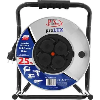 Prodlužovací kabel Stavební prodlužovačka na kovový buben 3x2,5/50m OW IP44