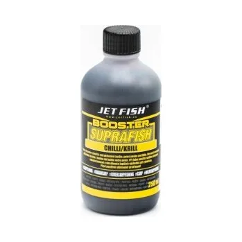 Návnadové aroma Jetfish Jet Fish Supra Fish Booster - CHILLI/KRILL - 250ml