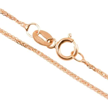 Řetízek ŠPERKY-NM, Zlatý řetízek v růžovém zlatě 1880 Délka řetízku: 45 cm