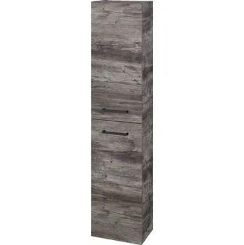 Koupelnový nábytek Dřevojas Vysoká skříň DOOR SV1D2 35 - D10 Borovice Jackson / Úchytka T06 / D10 Borovice Jackson / Levé