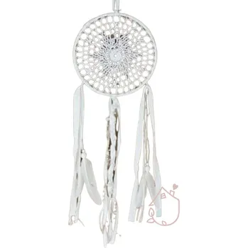 Bytová dekorace Lapač snů bílý