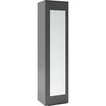 Ložnice ArtPK Šatní skříň AVA 45 barevné provedení: Grafit se zrcadlem