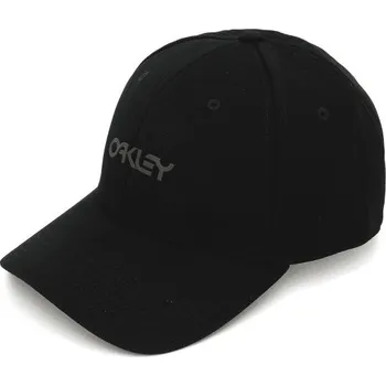 Kšiltovka Kšiltovka OAKLEY 6 Panel Hat Metallic Blackout