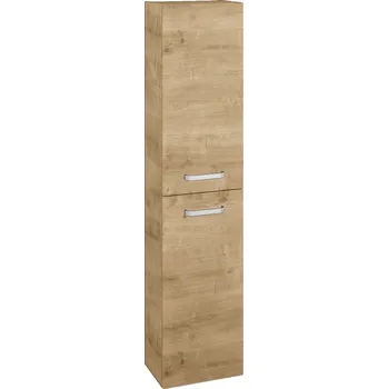Koupelnový nábytek Dřevojas Vysoká skříň DOOR SV1D2 35 - D09 Arlington / Úchytka T01 / D09 Arlington / Pravé
