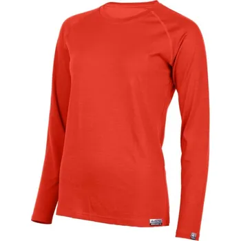 Oblečení a móda LASTING dámské merino triko ATILA červené Velikost: XL