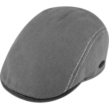 Čepice Fiebig - Headwear since 1903 Bekovka driver cap od Fiebig bavlna - šedý kanvas Velikost: 59 cm (L)